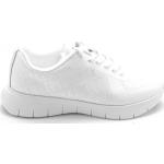 Zapatillas blancas de poliester de piel rebajadas Bikkembergs talla 36 para mujer 