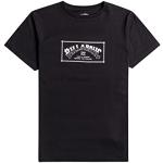 Camisetas negras de algodón de algodón infantiles Billabong 12 años para niño 
