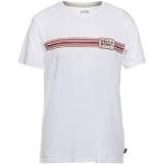 Camisetas blancas de algodón de manga corta manga corta con cuello redondo de punto Billabong talla S para hombre 