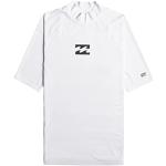 Camisetas deportivas blancas de neopreno manga corta impermeables Billabong All Day talla S para hombre 