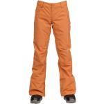 Pantalones naranja de tafetán de snowboard rebajados tallas grandes impermeables Billabong talla XXL para mujer 
