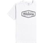 Camisetas blancas de algodón de manga corta manga corta con cuello redondo Billabong talla M para hombre 