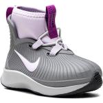 Botas grises de goma con cordones  con cordones con logo Nike para mujer 