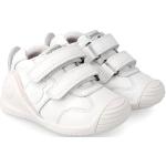 Zapatillas blancas de piel de piel informales Biomecanics talla 23 infantiles 