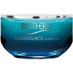 Cremas de noche de 50 ml Biotherm Aquasource textura en bálsamo 