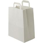 Bolsas blancas de regalo reutilizables 