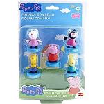 Bizak Peppa Pig Figura con Sello Pack de 5 (64115043)