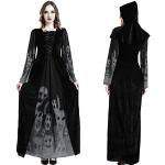 Disfraces negros de poliester de fantasma tallas grandes talla XXL para mujer 