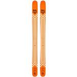 Esquís freestyle naranja de madera rebajados 185 cm 