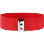 Cinturones rojos con gancho  tallas grandes talla 4XL para mujer 