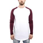 Camisetas baseball marrones manga larga de punto talla S de materiales sostenibles para hombre 