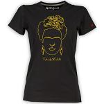 Camisetas negras Frida Kahlo talla L para mujer 