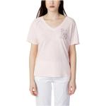 Camisetas estampada rosas rebajadas de verano BLAUER talla XL para mujer 
