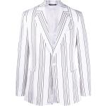 Americanas blancas de poliamida rebajadas manga larga con rayas Dolce & Gabbana talla XS para hombre 