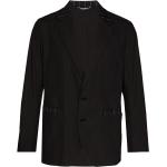 Chaquetas negras de algodón de traje  rebajadas con rayas Dolce & Gabbana para hombre 