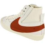 Zapatillas blancas de piel de piel informales Nike Blazer Mid 77 Jumbo talla 43 para hombre 