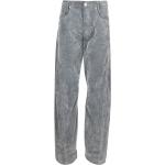 Jeans grises de algodón de corte recto rebajados ancho W30 largo L36 Clásico Trussardi Jeans talla XS para hombre 