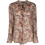 Blusas estampadas multicolor de viscosa floreadas Ralph Lauren Polo Ralph Lauren con motivo de flores talla XS para mujer 