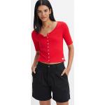 Blusas rojas de poliester con escote pronunciado LEVI´S talla XS para mujer 