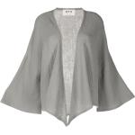 Blusas grises de algodón rebajadas asimétrico talla XS para mujer 