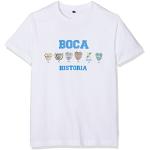 Boca Juniors Camiseta de Hombre con diseño de Logo
