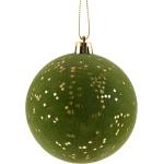 Bolas verdes de plástico de Navidad 