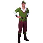 Boland-22971 Robin Hood Costo Adulto, Color marrón