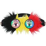 Gafas disfraces multicolor de felpa para fiesta Boland 