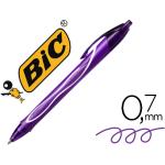 Bolígrafos morados Bic 