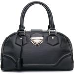 Bolsos negros de moda con logo Louis Vuitton para mujer 
