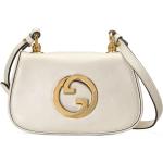 Bolsos blancos de moda con logo Gucci para mujer 