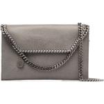 Bolsos satchel grises de poliuretano con logo STELLA McCARTNEY para mujer 