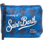Bolsos azules de neopreno de mano con estampados con logo MC2 SAINT BARTH 