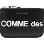 Billetera negras con logo Comme des Garçons para mujer 