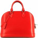 Bolsos rojos de moda con logo Louis Vuitton Alma para mujer 