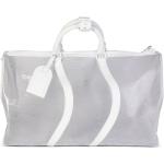 Bolsas transparentes de piel de viaje con aislante térmico Louis Vuitton Keepall para mujer 