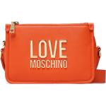 Bolsos naranja de piel rebajados MOSCHINO Love Moschino 
