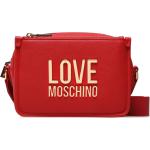 Bolsos rojos de piel rebajados MOSCHINO Love Moschino 
