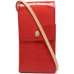 Bolsos rojos de charol de moda plegables Louis Vuitton para mujer 