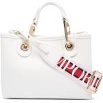 Bolsos blancos de PVC de moda con logo Armani Emporio Armani para mujer 