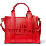Bolsos rojos de moda con logo Marc Jacobs para mujer 