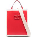 Bolsos rojos de piel con logo Valentino Garavani para hombre 