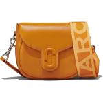 Bolsos satchel naranja con logo Marc Jacobs para mujer 