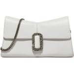 Bolsos clutch blancos de poliuretano plegables con logo Marc Jacobs para mujer 