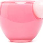 Tazas rosa pastel de vidrio de té  