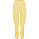 Pantalones amarillos de cintura alta rebajados talla L para mujer 
