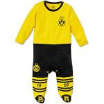 Borussia Dortmund Pelele con la camiseta de fútbol, Niños, Negro/Amarillo, 50/56