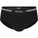 Calzoncillos slip negros de algodón con logo HUGO BOSS BOSS talla XL para hombre 