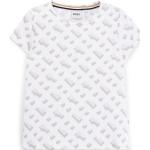 Camisetas blancas de algodón de algodón infantiles HUGO BOSS BOSS para niña 