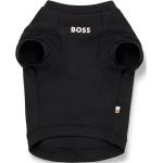 Camisetas negras de algodón de algodón  de punto HUGO BOSS BOSS talla L para hombre 